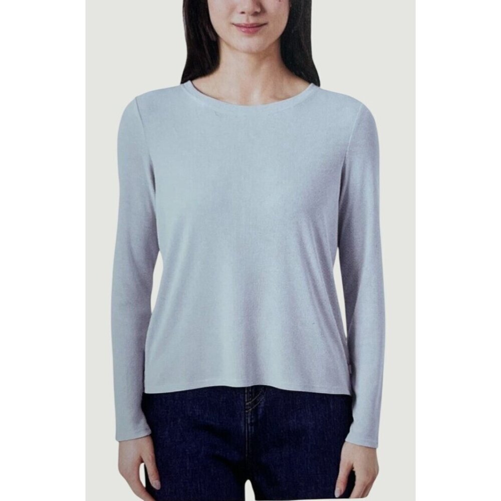 Mondetta Women's M Light Blue Long Sleeve Top N0418